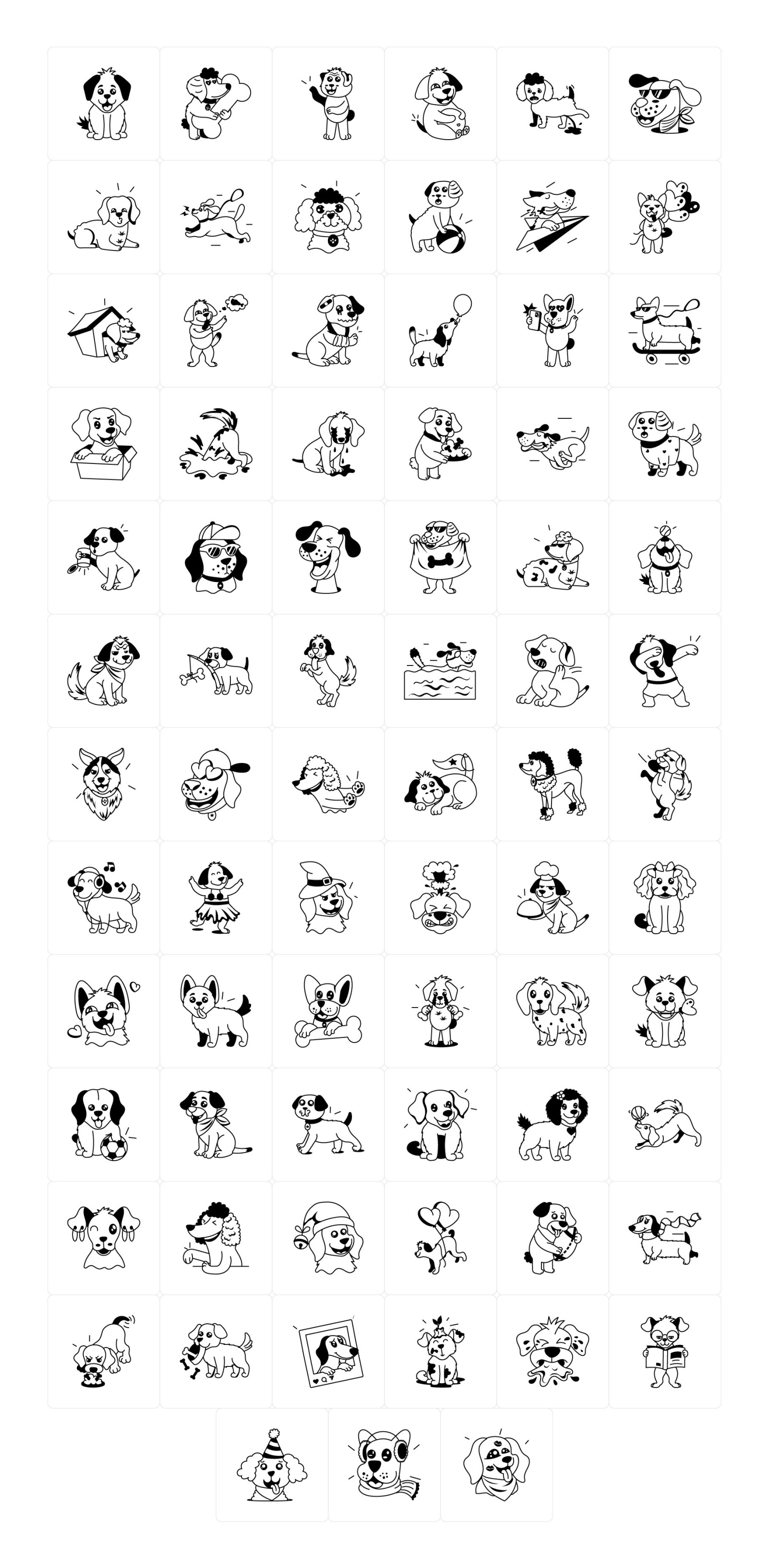 Kawaii Emoticons Stickers Kawaii Emoticons Stickers