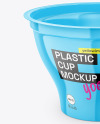 Glossy Yoghurt Cup Mockup