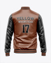 Leather Varsity Jacket