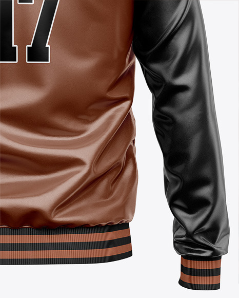 Leather Varsity Jacket