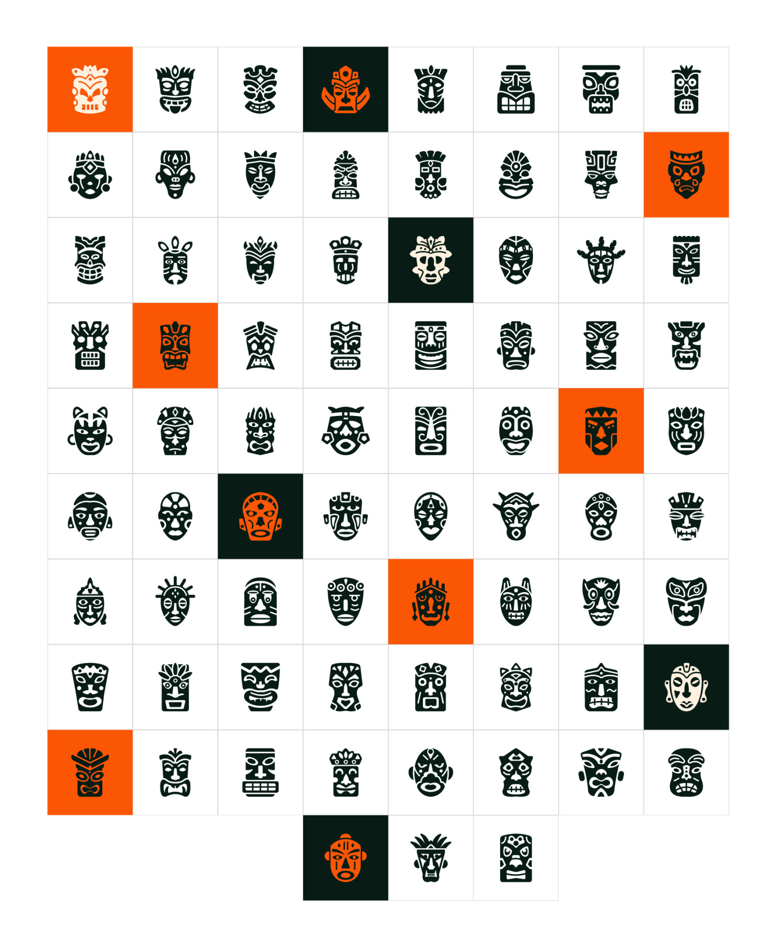 Tiki Idol Icons Tiki Idol Icons