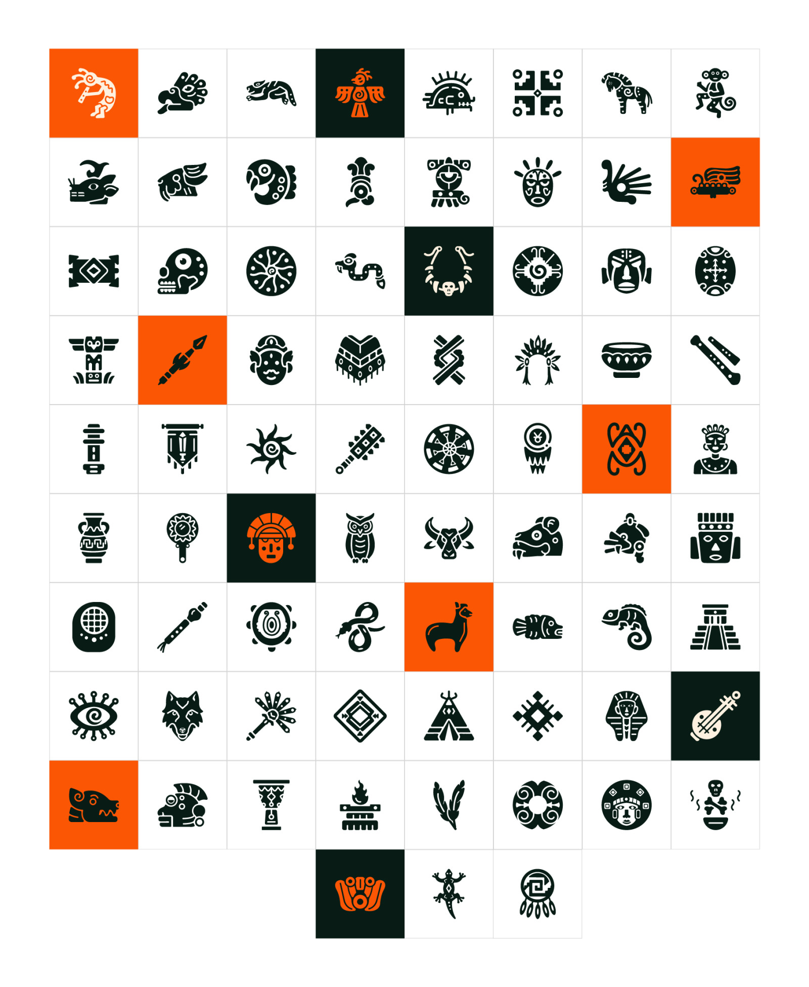 Ancient Tribal Icons