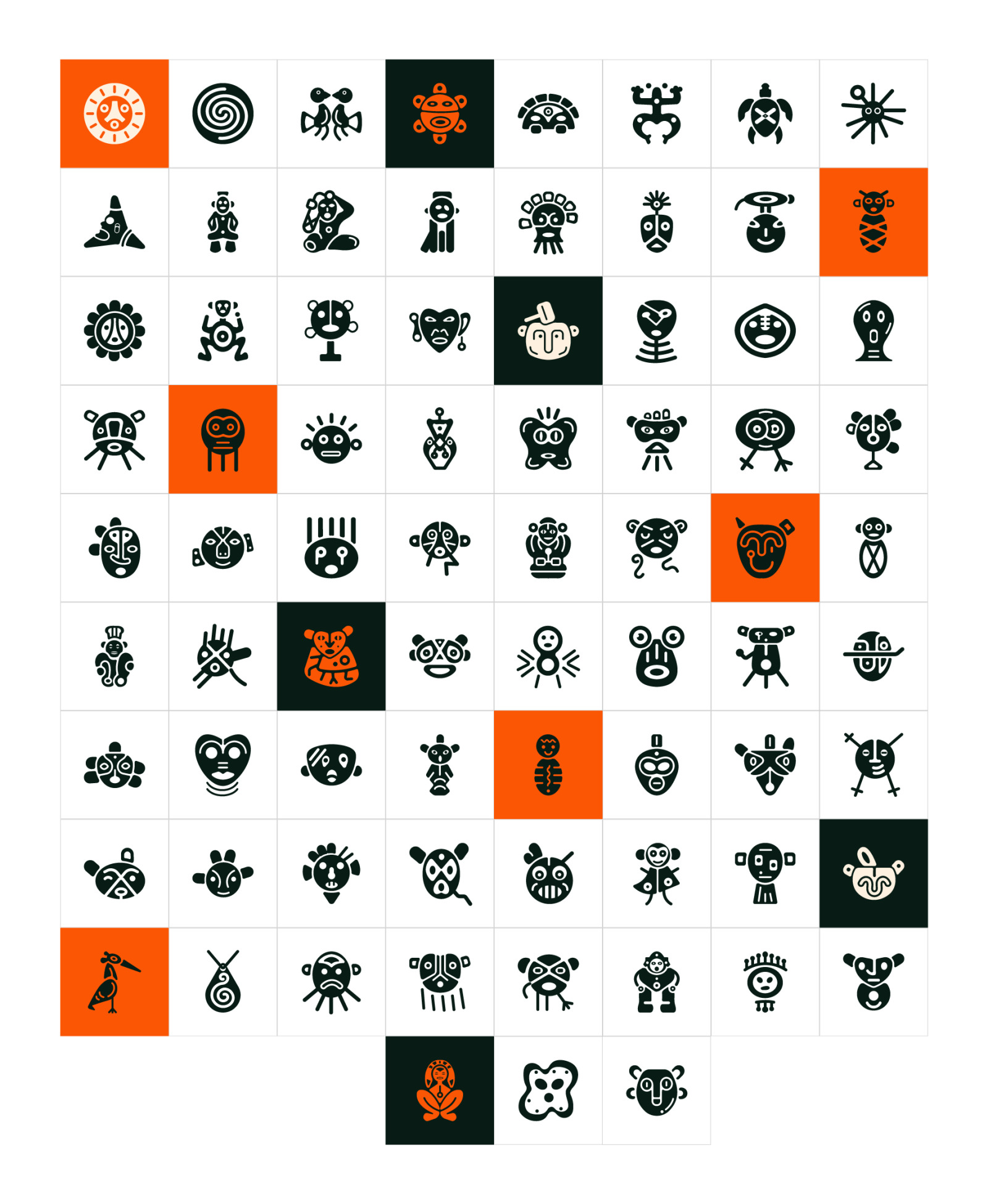 Taino Symbols Icons Taino Symbols Icons