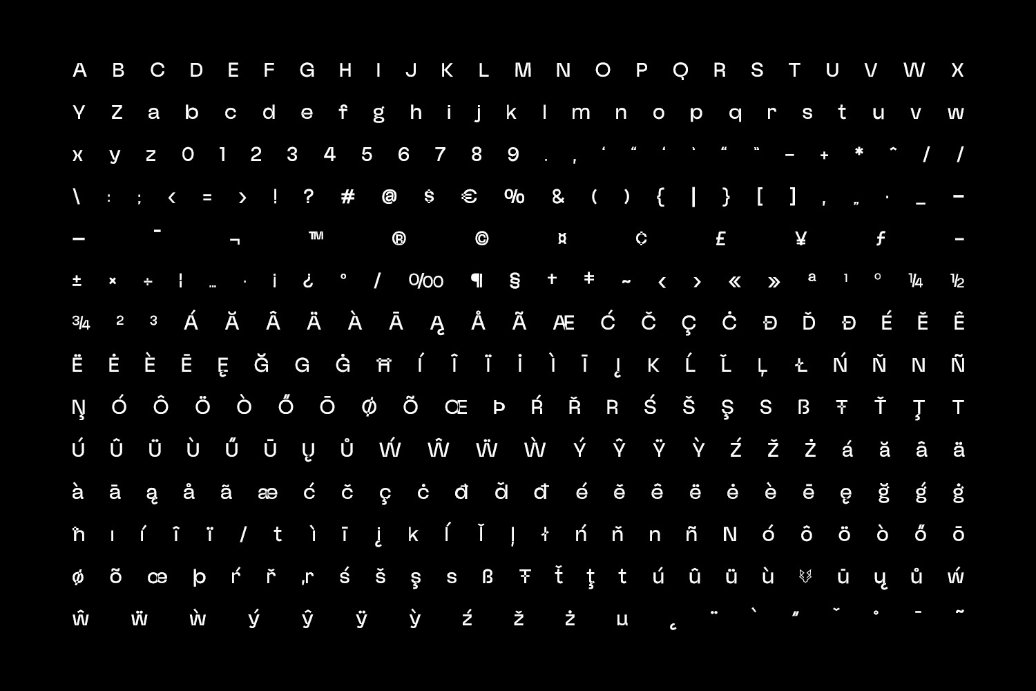 NewBlack Typeface NewBlack Typeface