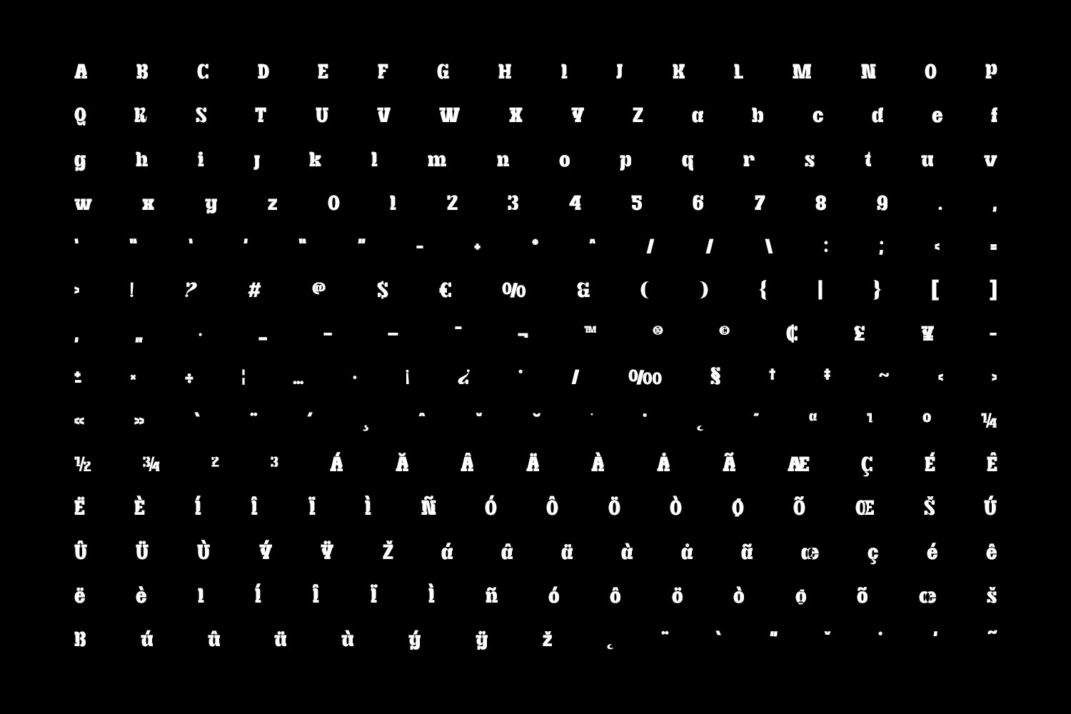 Macduff Decorative Typeface Macduff Decorative Typeface