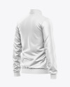 Iconic American Leather Varsity Jacket Mockup
