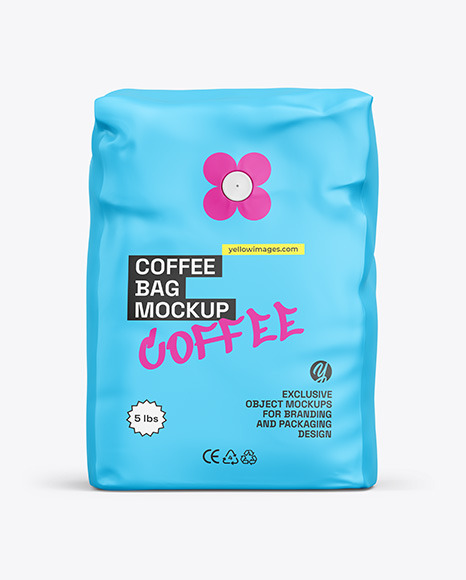 Coffee Bag Mockup - Product package mockup