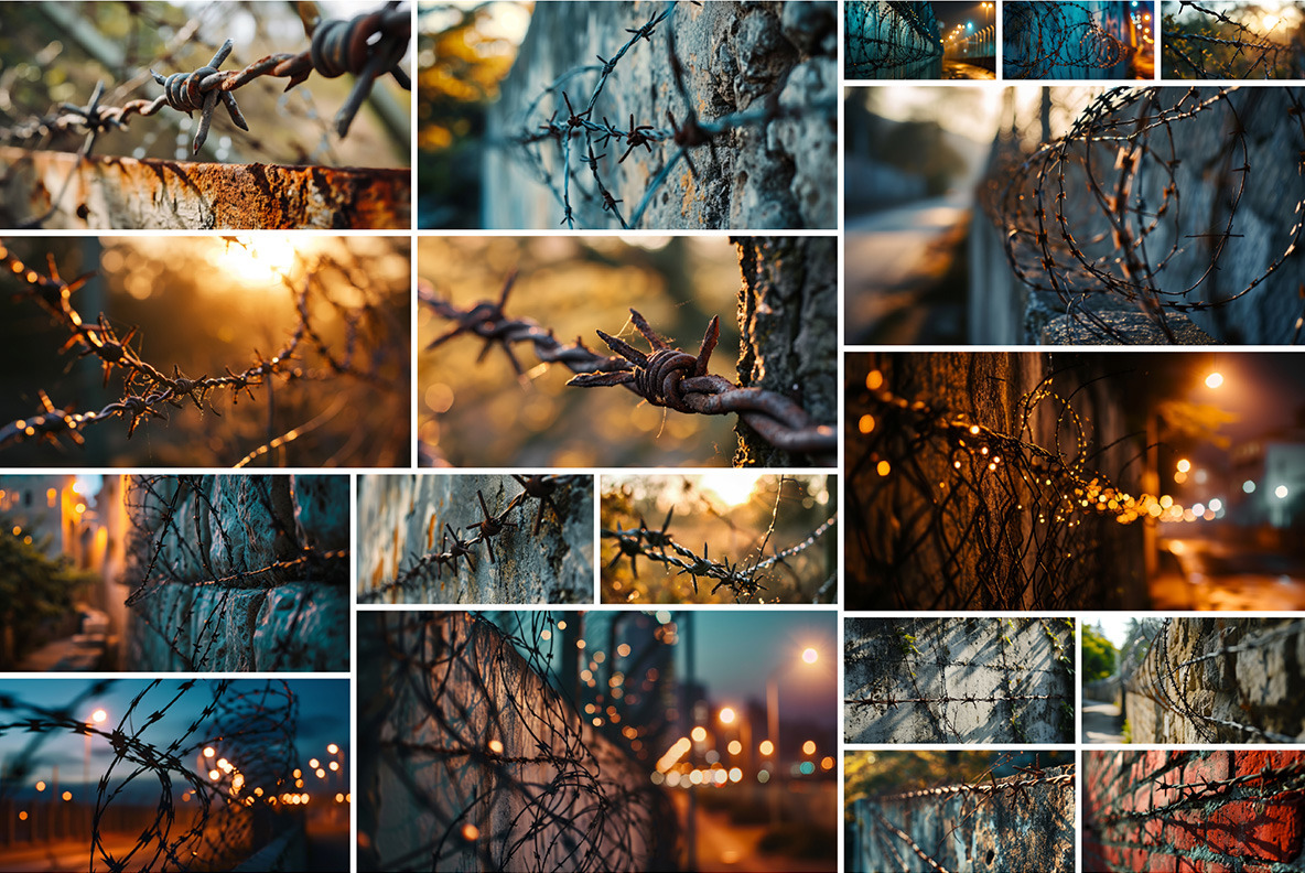 Barbed wire Barbed wire