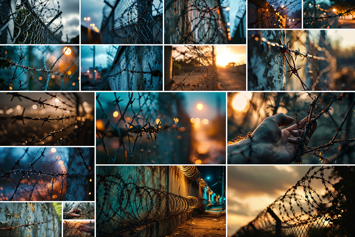 Barbed wire Barbed wire