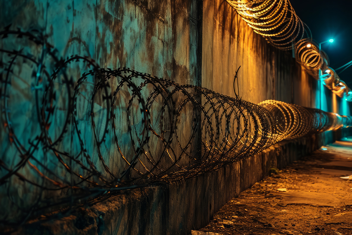 Barbed wire Barbed wire