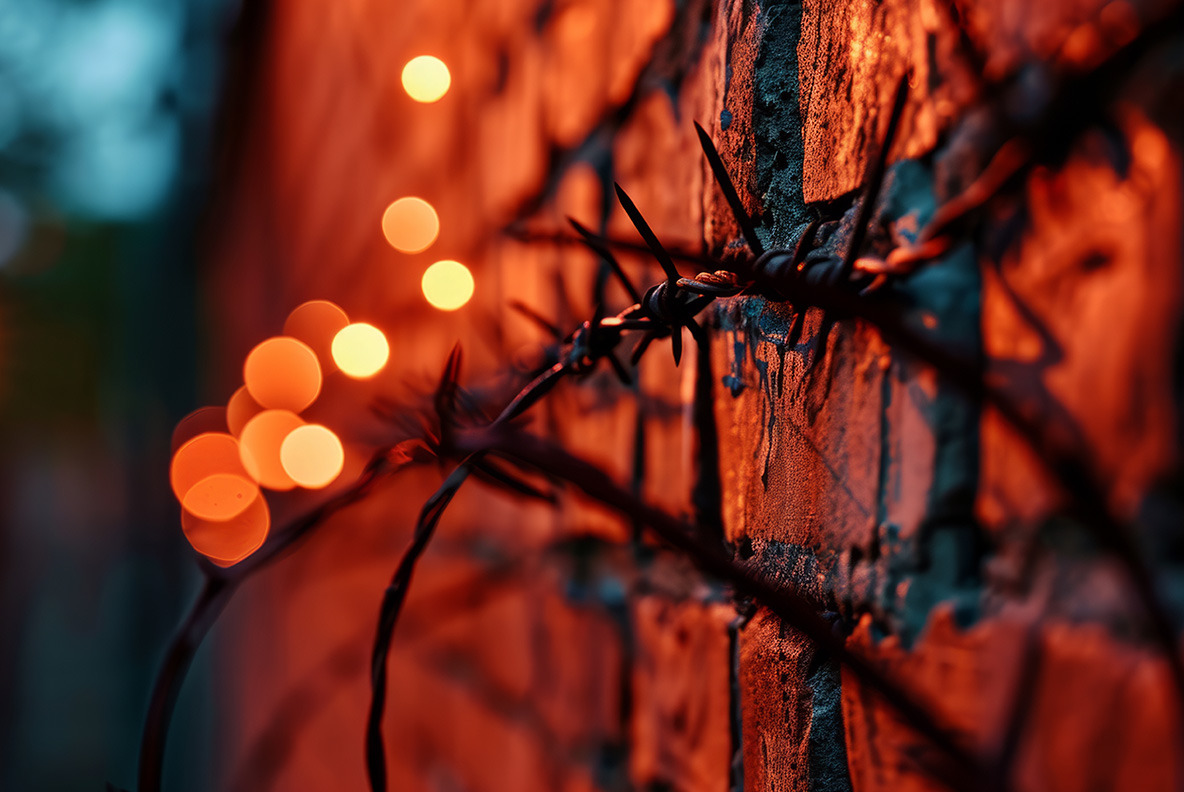 Barbed wire Barbed wire