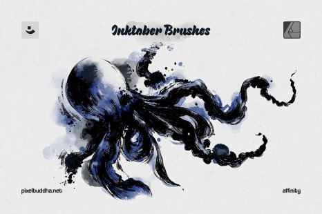 Inktober Affinity Brushes - Affinity