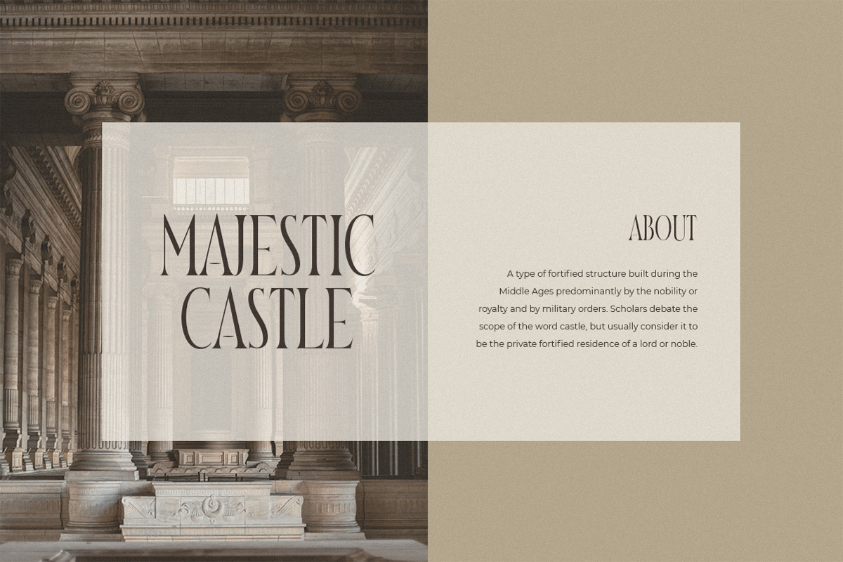 NOMAD - Historical Vintage Font NOMAD - Historical Vintage Font