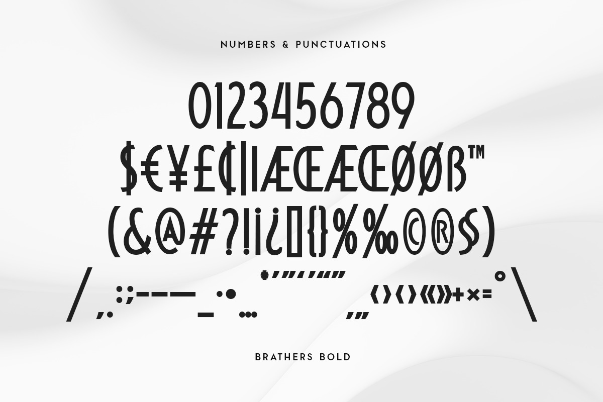 BRATHERS - Minimalist Elegant Font BRATHERS - Minimalist Elegant Font