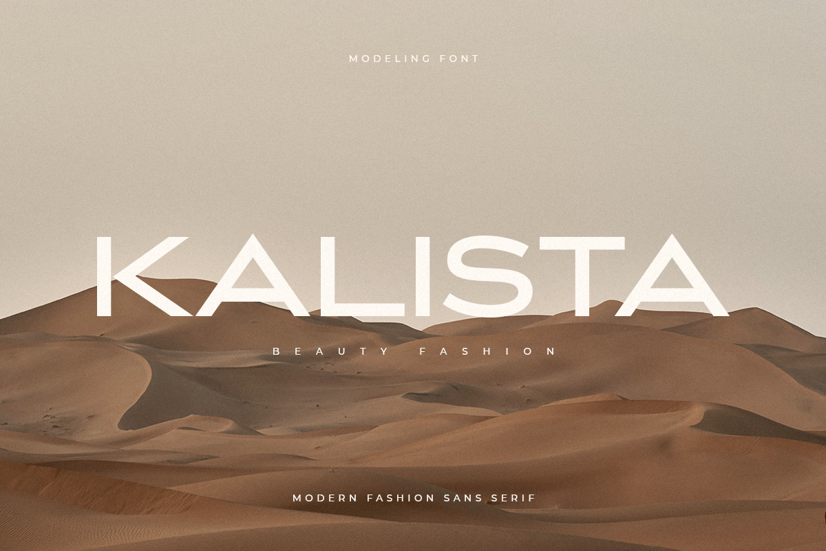 Modeling - Modern Fashion Sans Serif Modeling - Modern Fashion Sans Serif