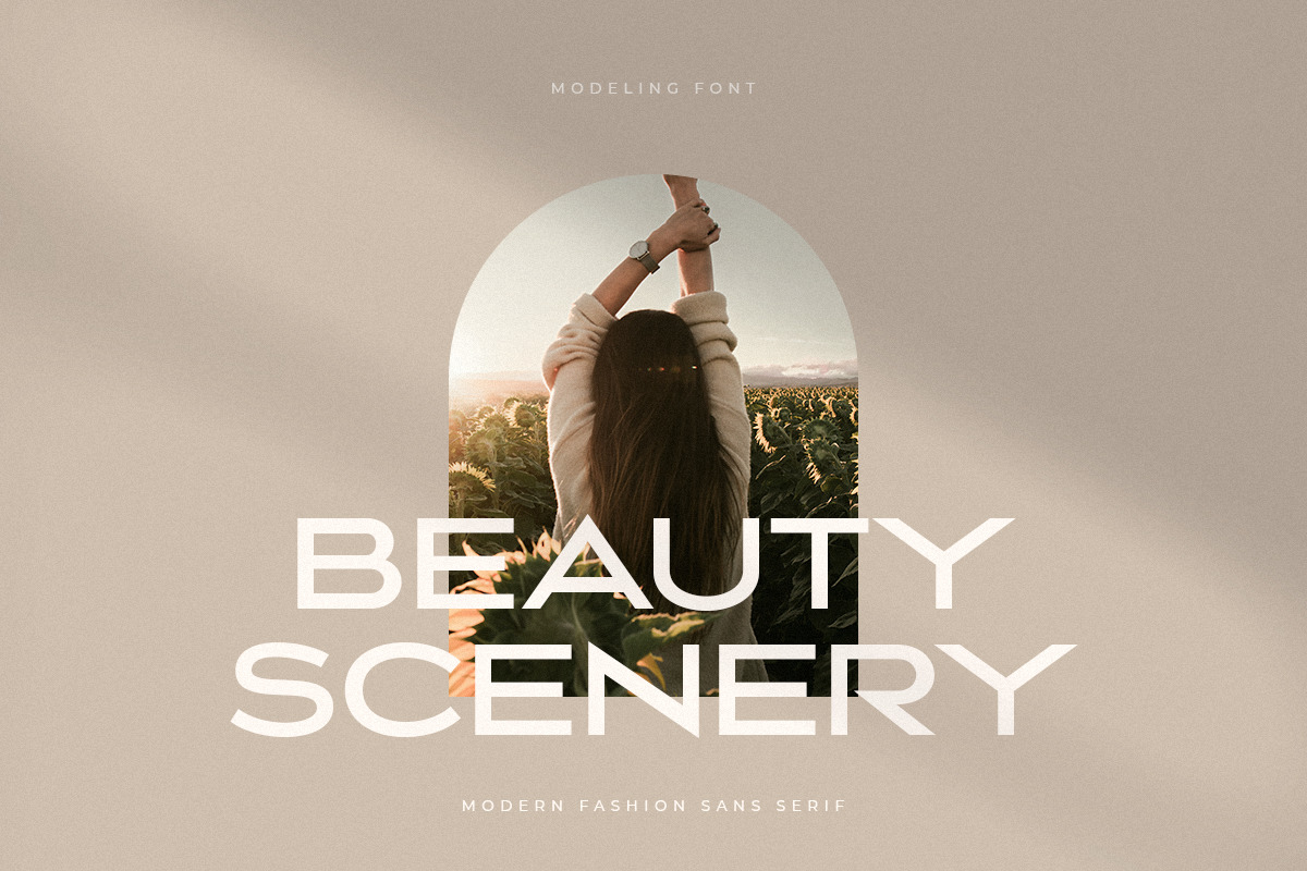 Modeling - Modern Fashion Sans Serif Modeling - Modern Fashion Sans Serif