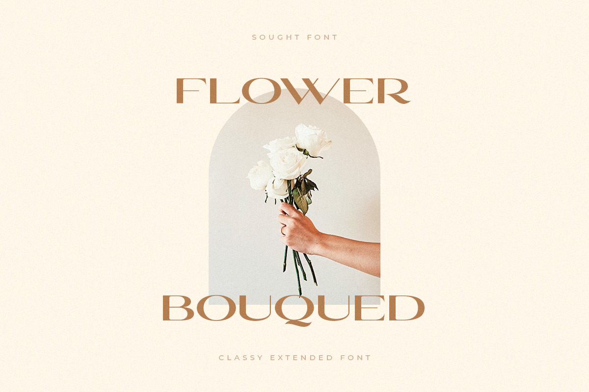 SOUGHT - Classy Extended Font SOUGHT - Classy Extended Font