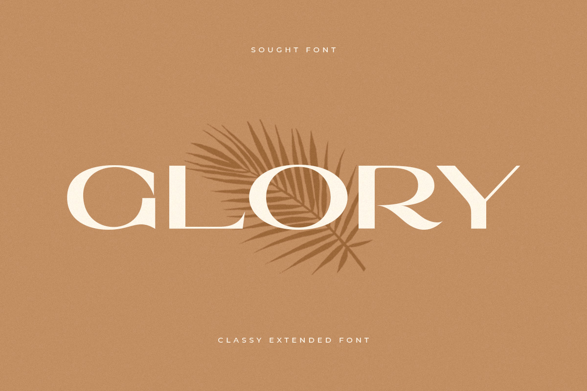 SOUGHT - Classy Extended Font SOUGHT - Classy Extended Font