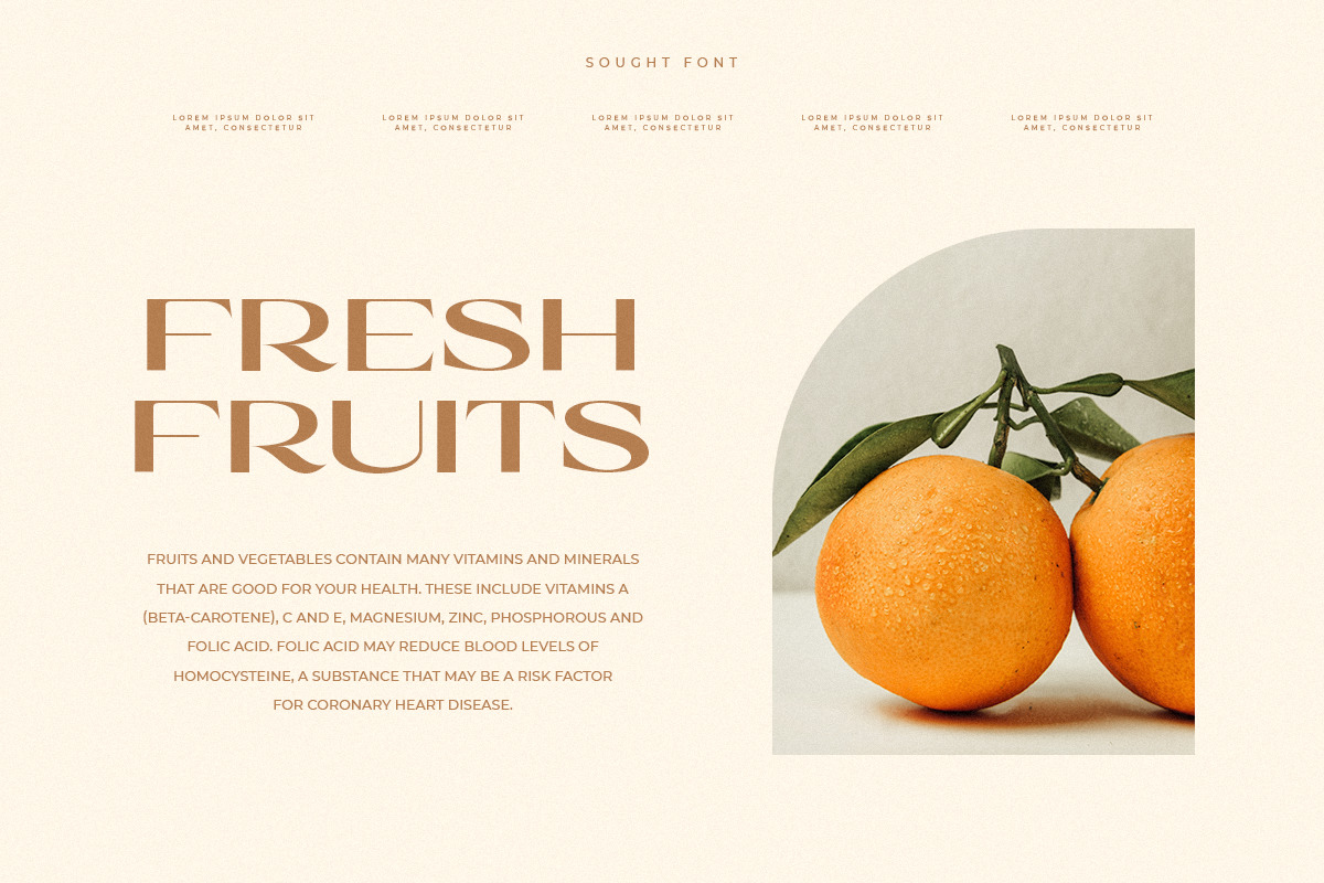 SOUGHT - Classy Extended Font SOUGHT - Classy Extended Font