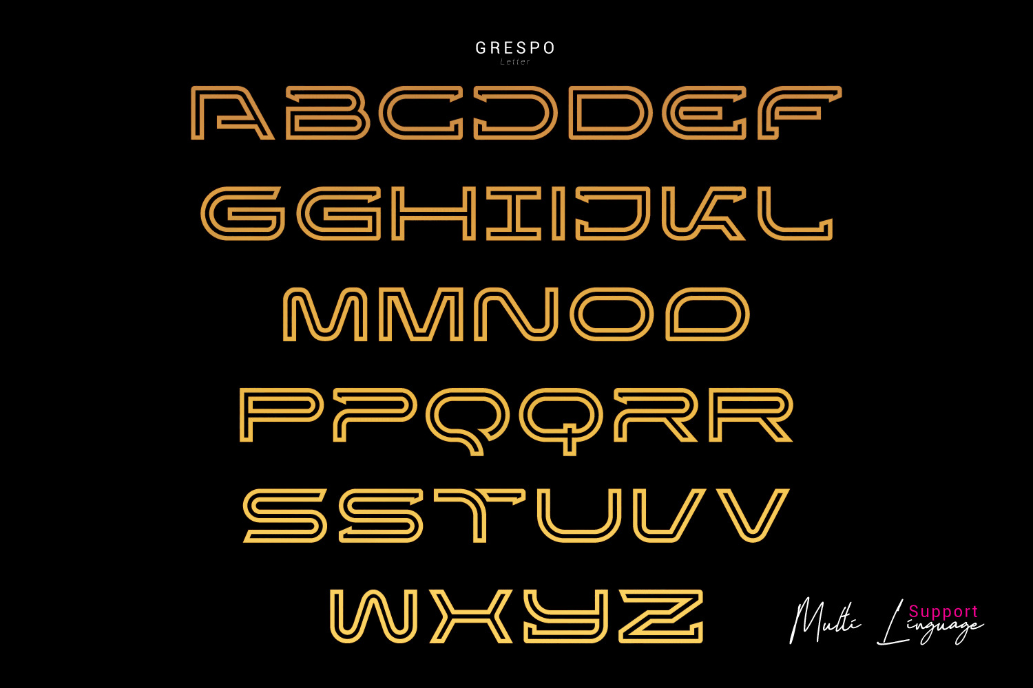 Grespo Font Grespo Font