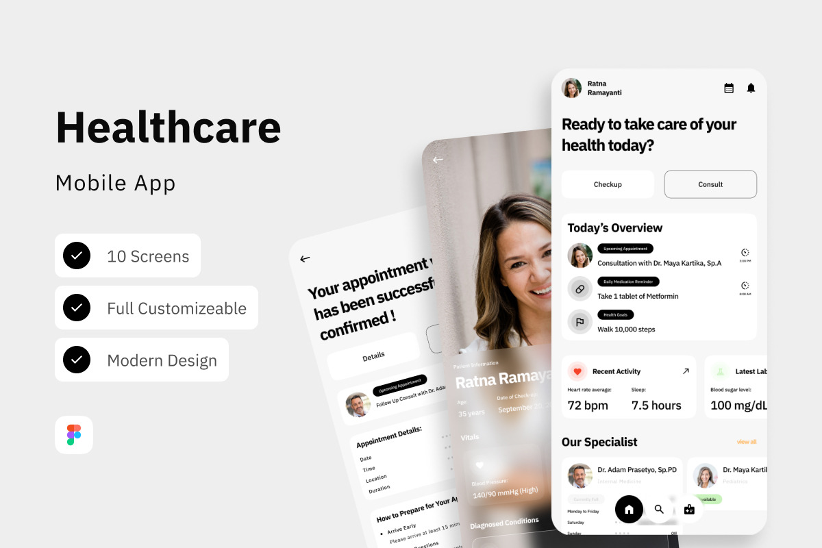Helth - Healthcare Mobile App Helth - Healthcare Mobile App