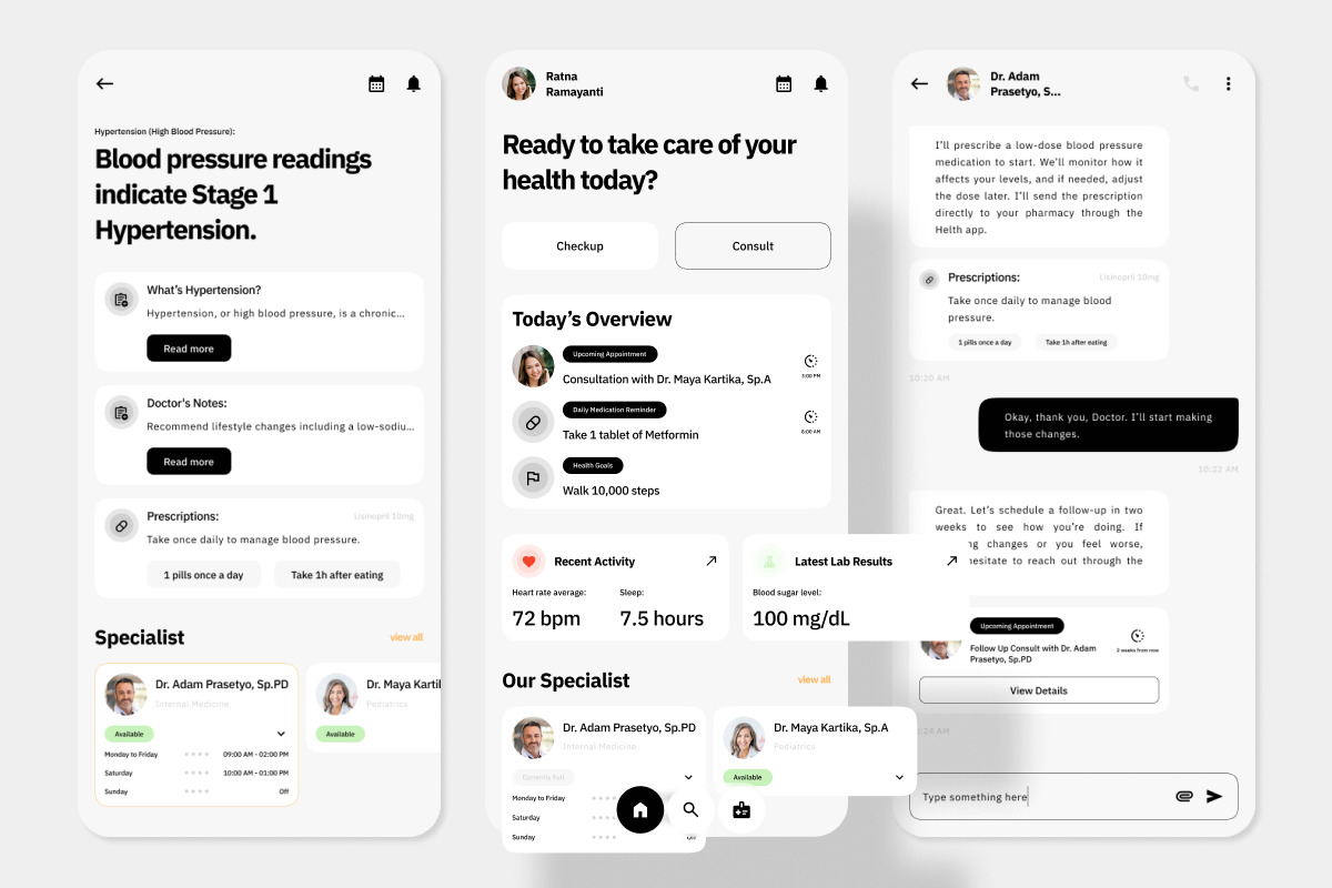 Helth - Healthcare Mobile App Helth - Healthcare Mobile App