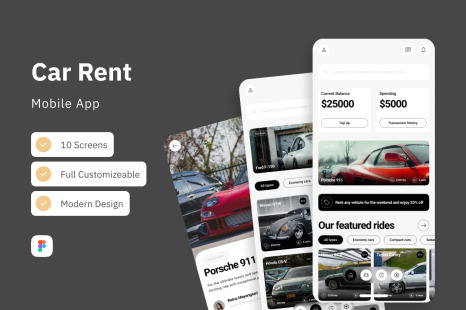 Heim - Car Rent App - Transport