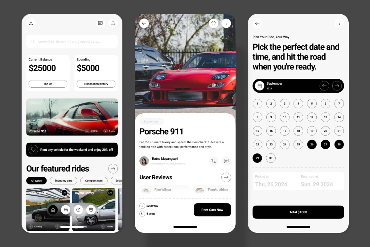 Heim - Car Rent App Heim - Car Rent App