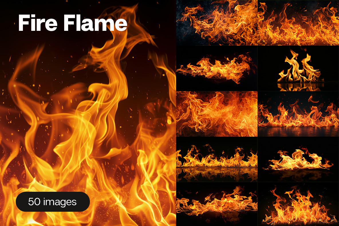 Fire flames Fire flames
