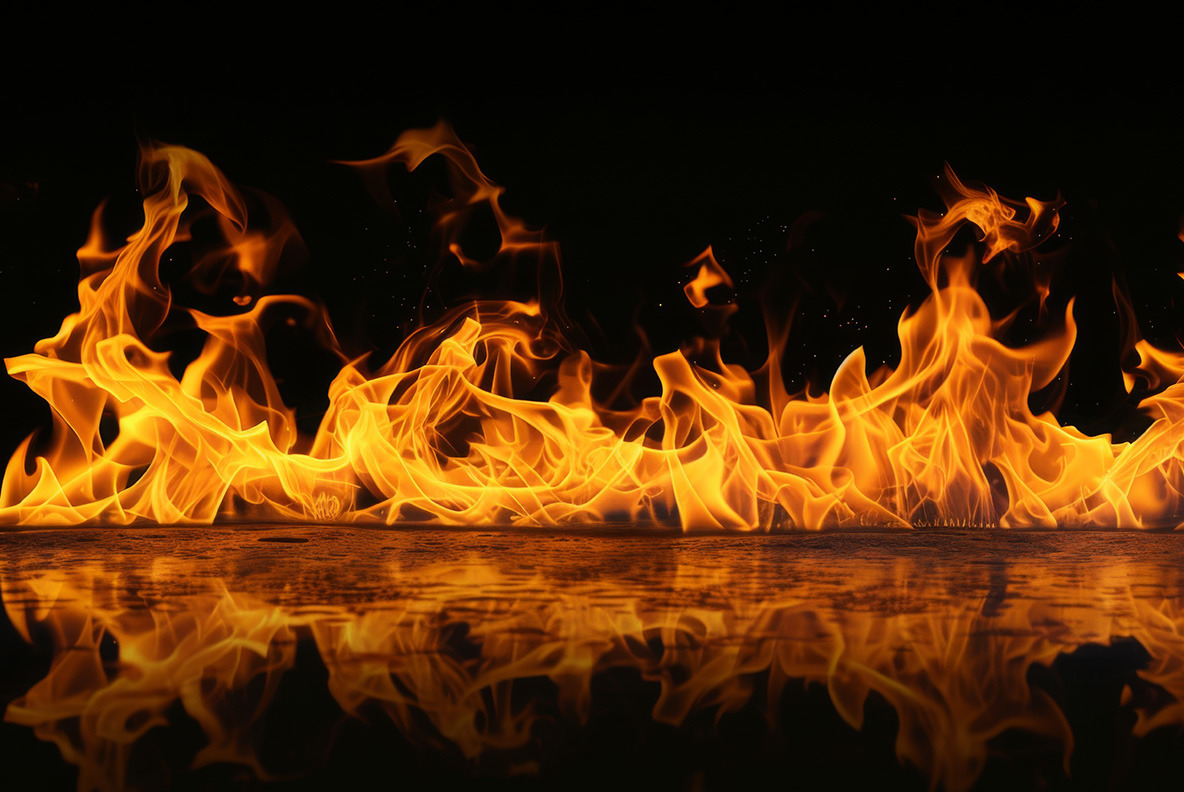 Fire flames Fire flames