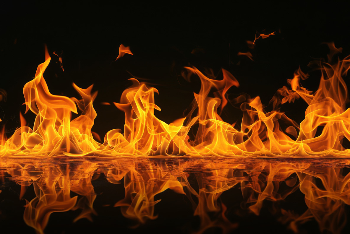 Fire flames Fire flames