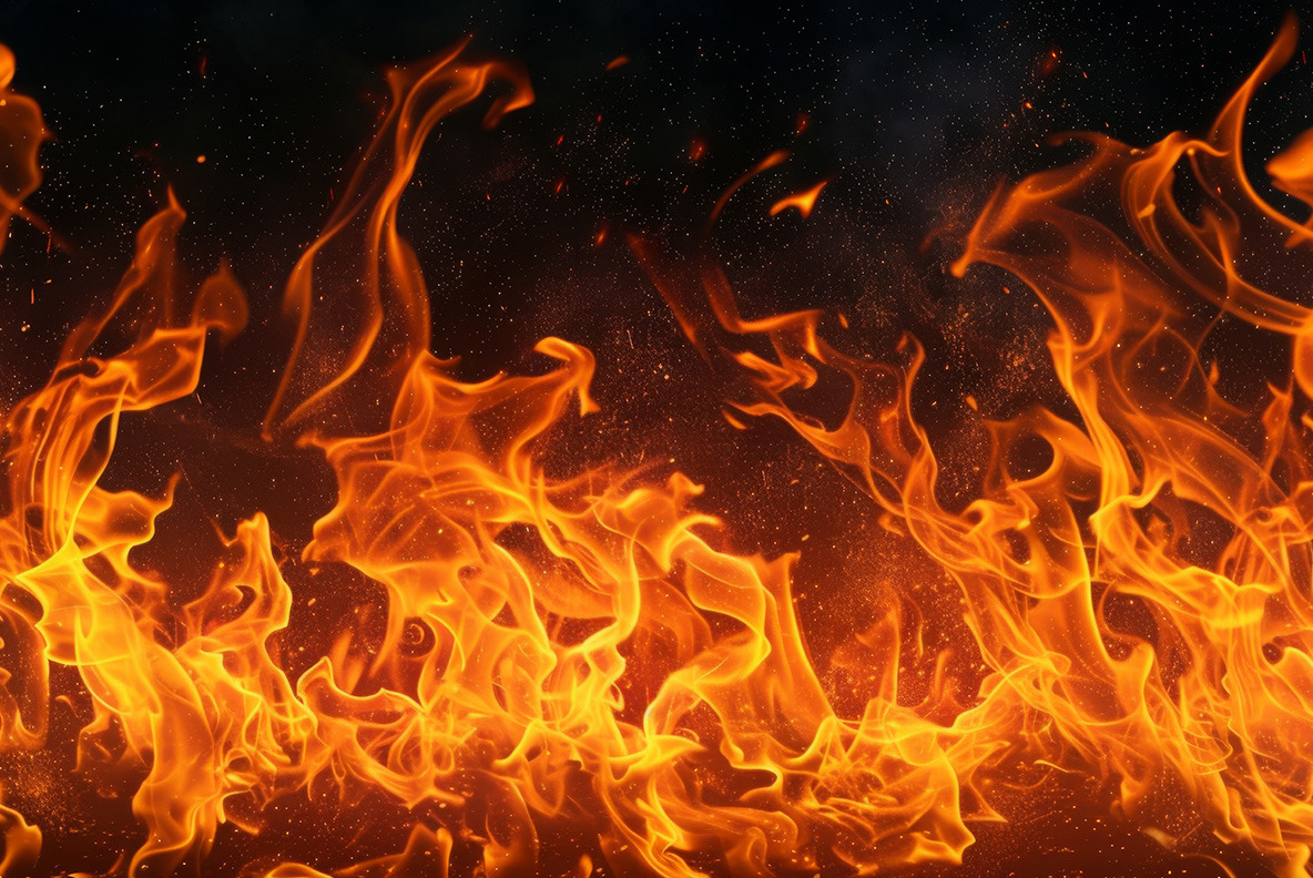 Fire flames Fire flames