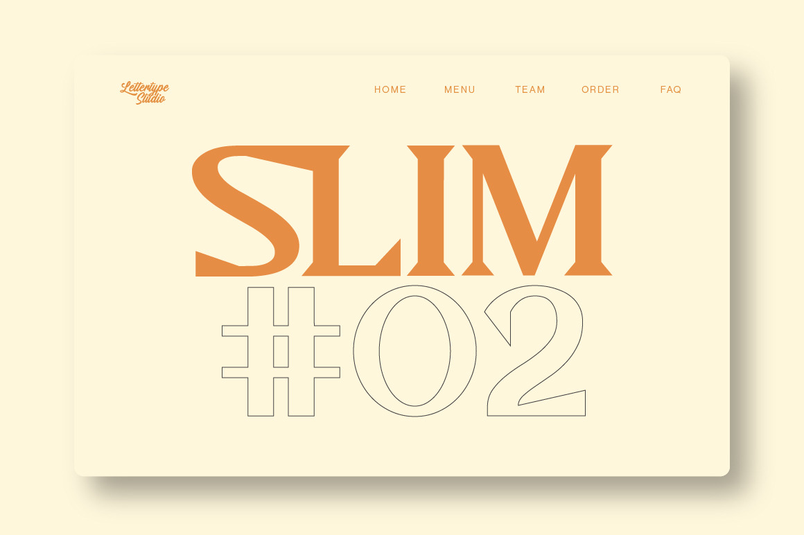 Slimtwo Vintage Bold, Sharp & Elegant Serif Slimtwo Vintage Bold, Sharp & Elegant Serif