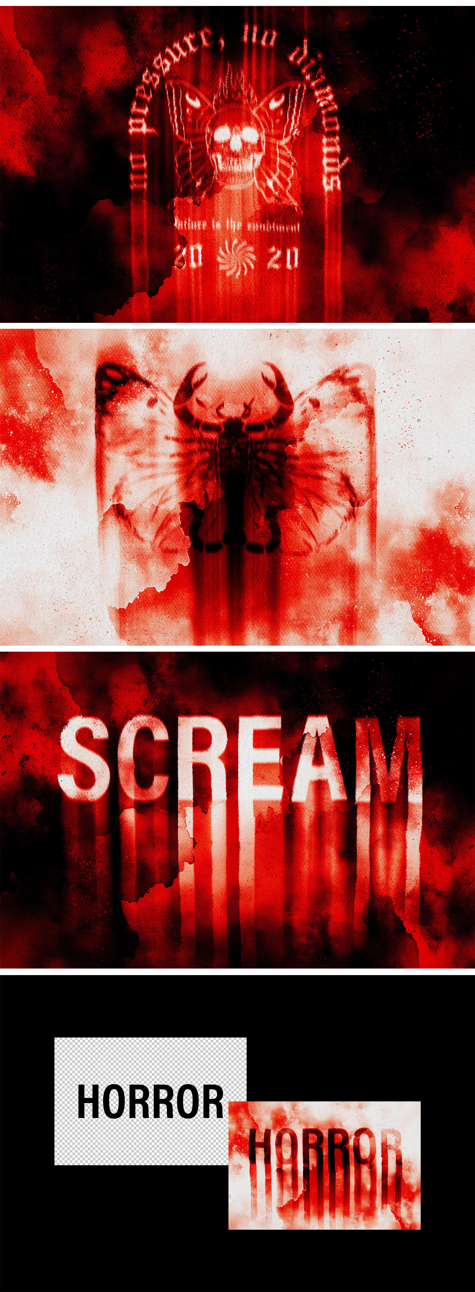 Horror Creepy Text Effect Horror Creepy Text Effect
