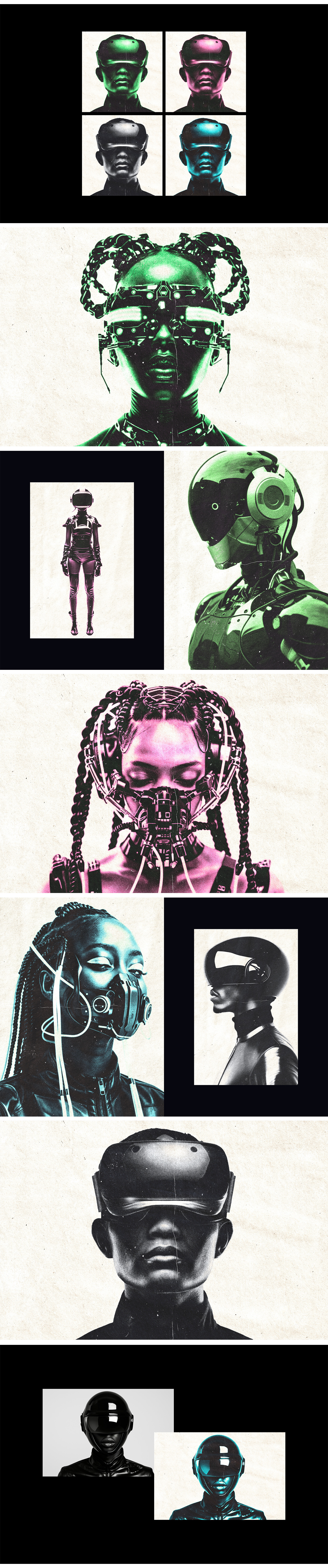 Noisy Duotone Photo Effect Noisy Duotone Photo Effect