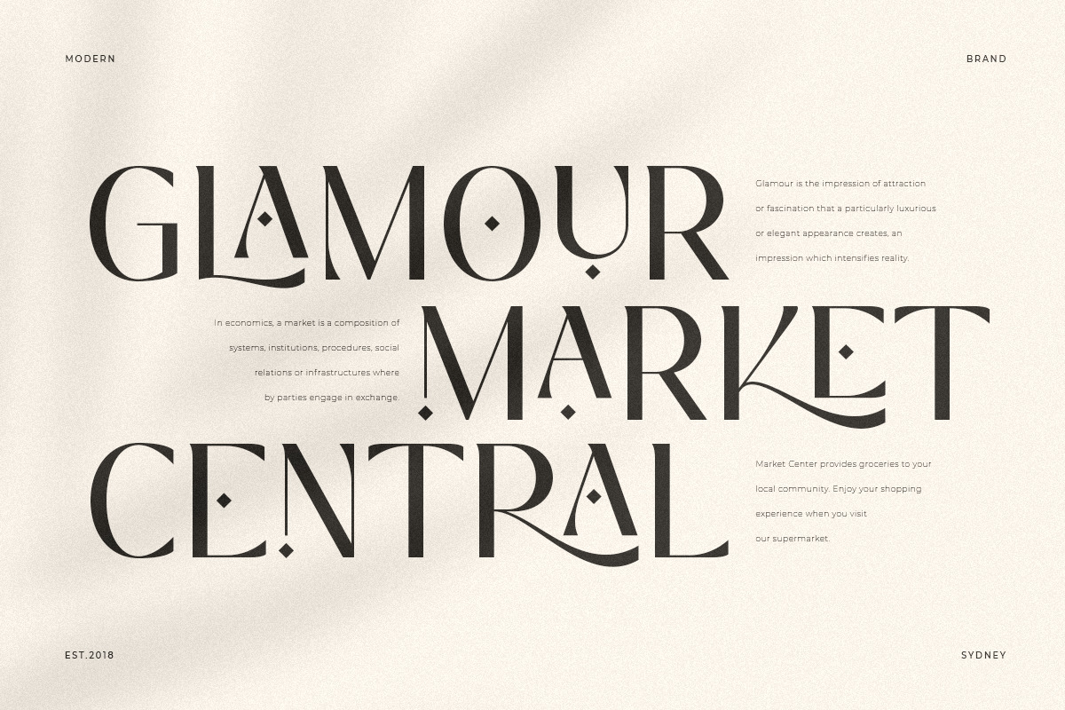 Mighty - Luxury Glamour Beauty Font Mighty - Luxury Glamour Beauty Font