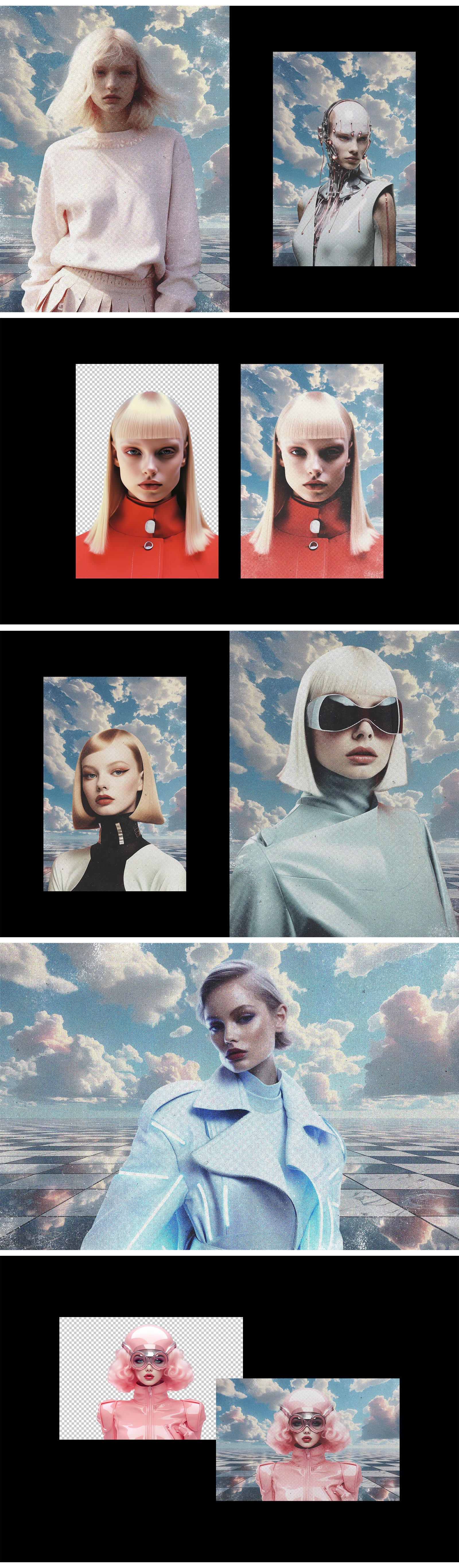 Dreamlike Halftone Photo Effect Dreamlike Halftone Photo Effect