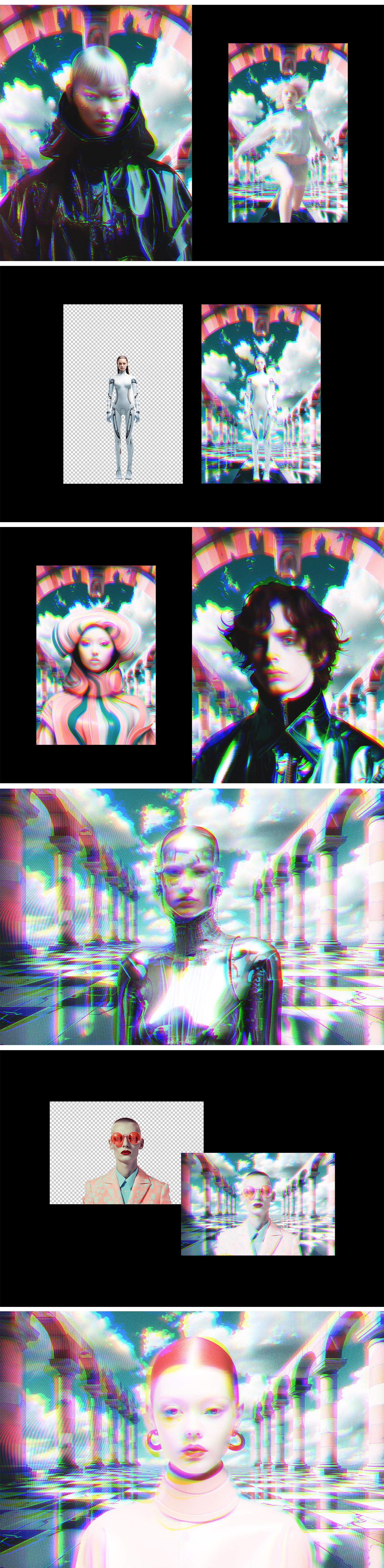 Psychedelic VHS Photo Effect Psychedelic VHS Photo Effect