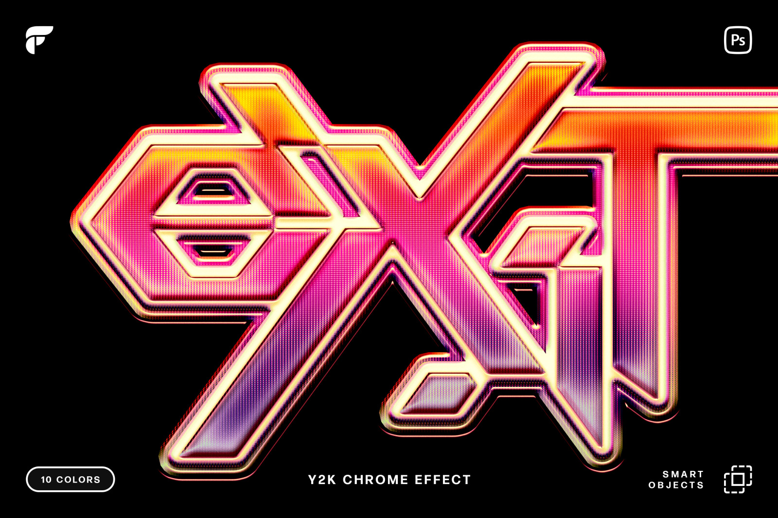 Y2K Chrome Effect Y2K Chrome Effect