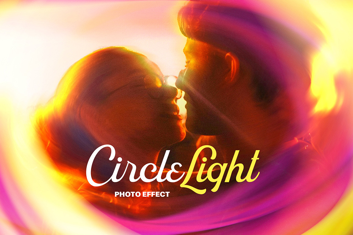 Motion Circle Light Photo Effect Motion Circle Light Photo Effect