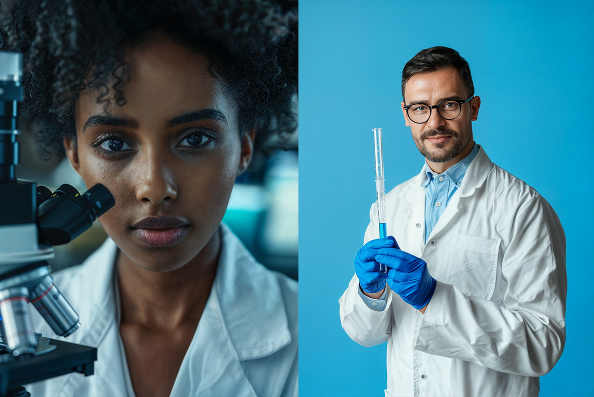 Scientists in the laboratory