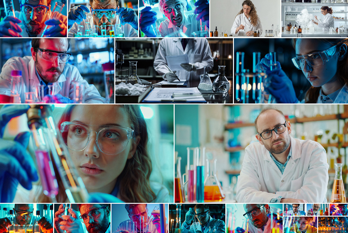 Scientists in the laboratory