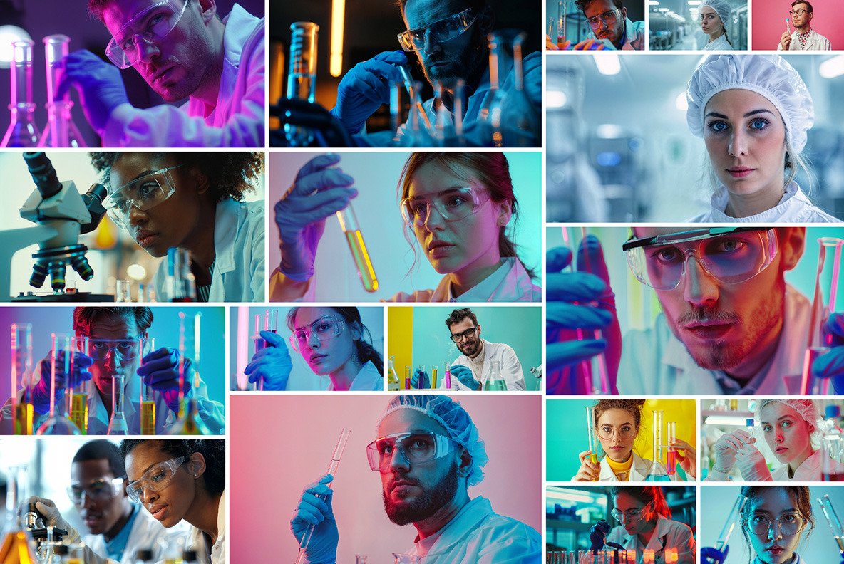 Scientists in the laboratory