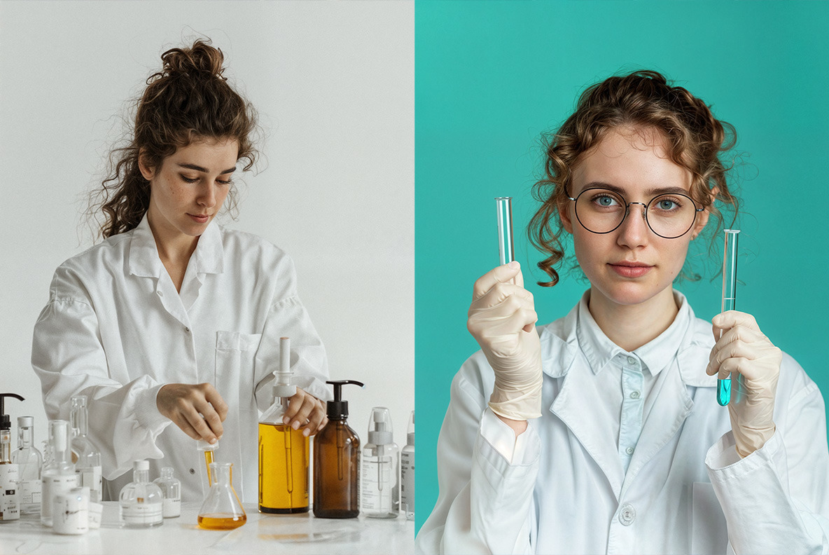 Scientists in the laboratory