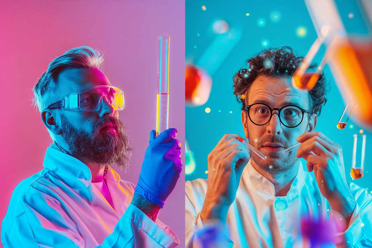 Scientists in the laboratory