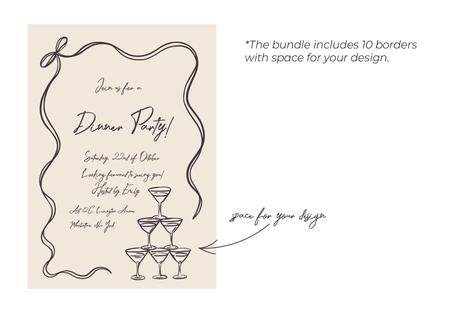 Whimsical Bow Frames & Patterns Whimsical Bow Frames & Patterns