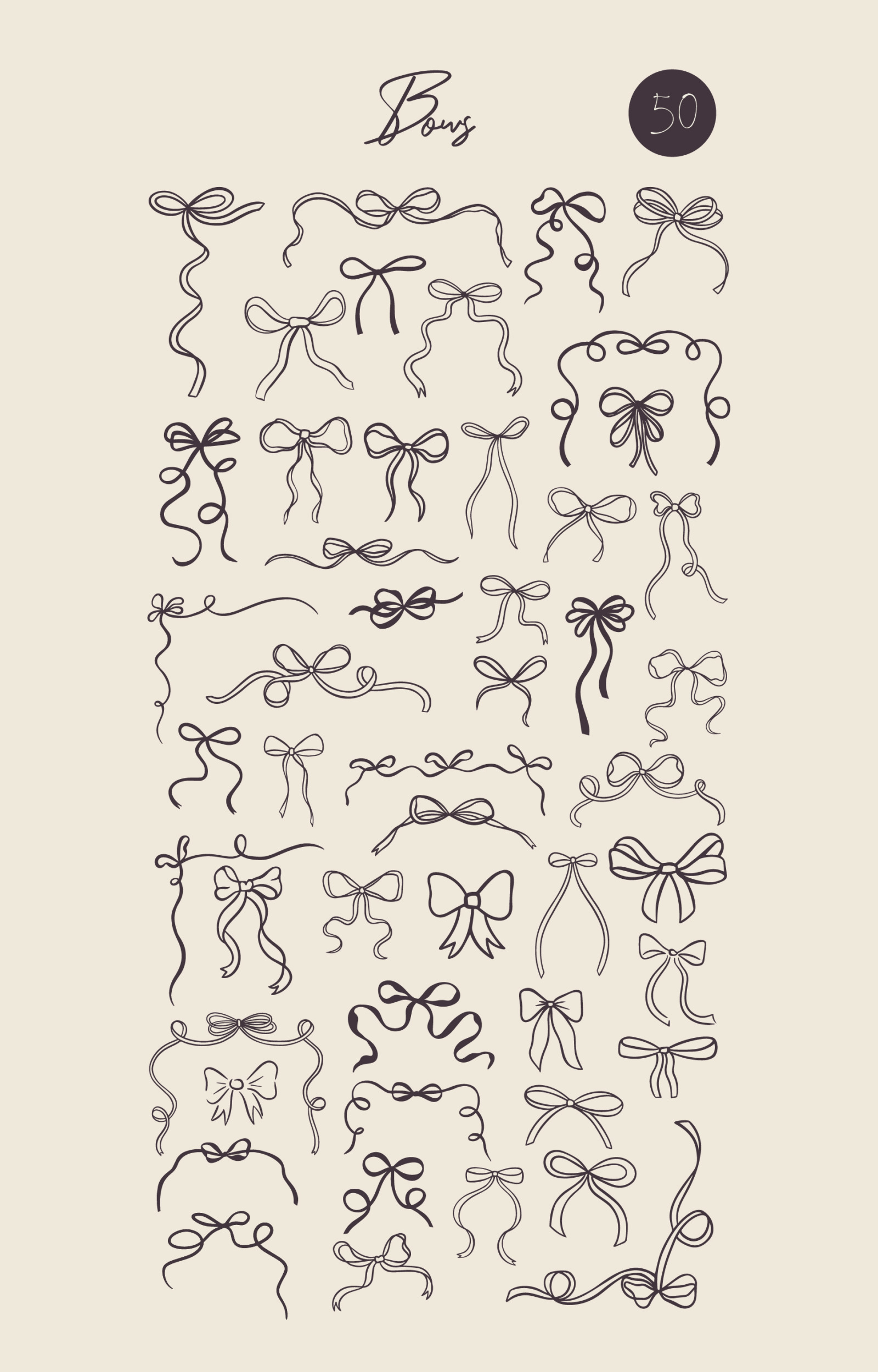 Whimsical Bow Frames & Patterns Whimsical Bow Frames & Patterns