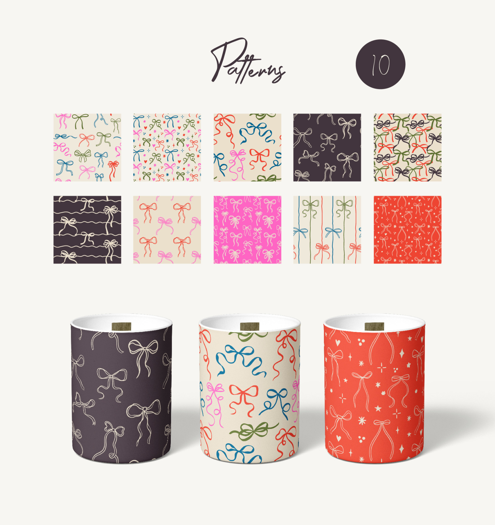 Whimsical Bow Frames & Patterns Whimsical Bow Frames & Patterns