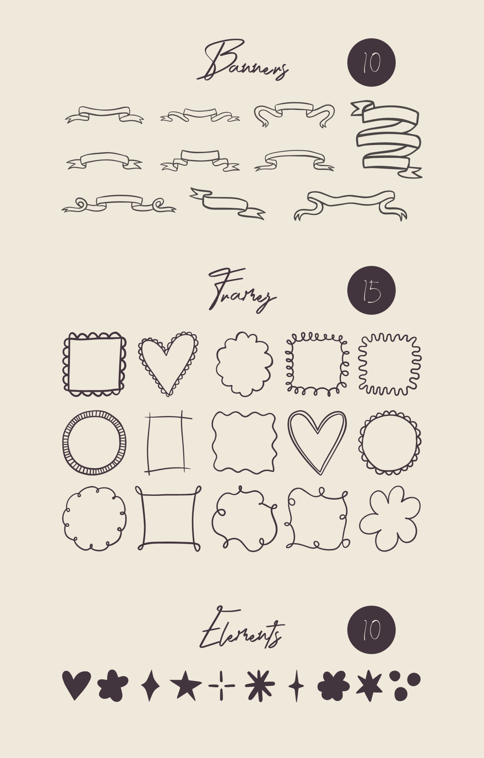 Whimsical Bow Frames & Patterns Whimsical Bow Frames & Patterns