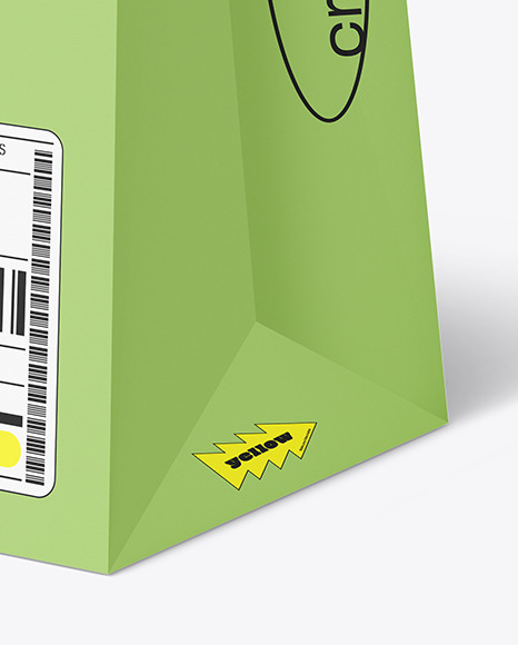 Paper Shopping Bag Mockup